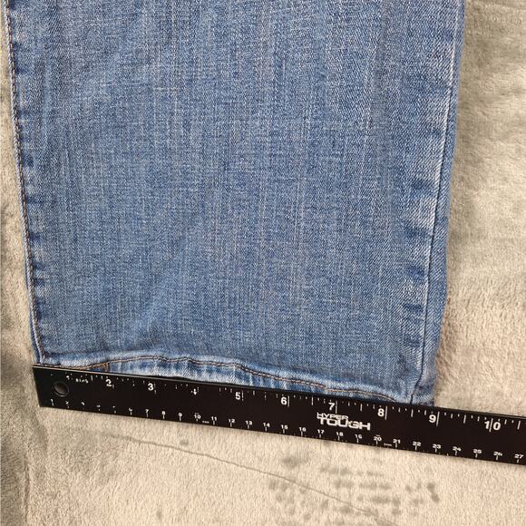 Levis 415 Classic Bootcut Jeans 20W Denim Medium Wash High Rise Stretch Western - Picture 7 of 10